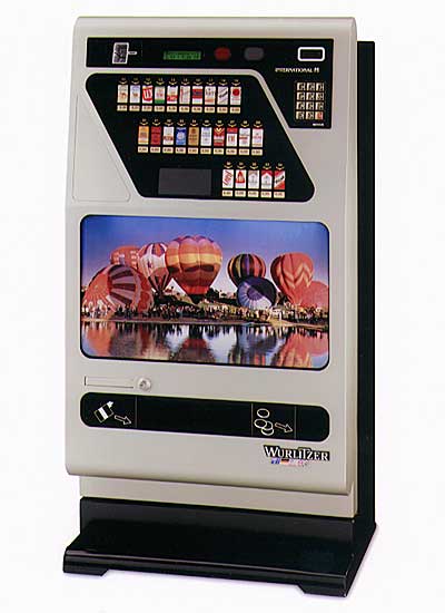 Wurlitzer cigarette vending machine